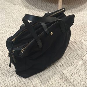 Cuyana black travel bag